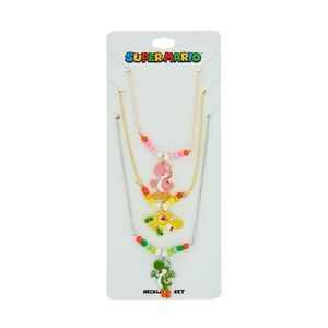 NEW Nintendo Super Mario Yoshi Trio Necklace Set